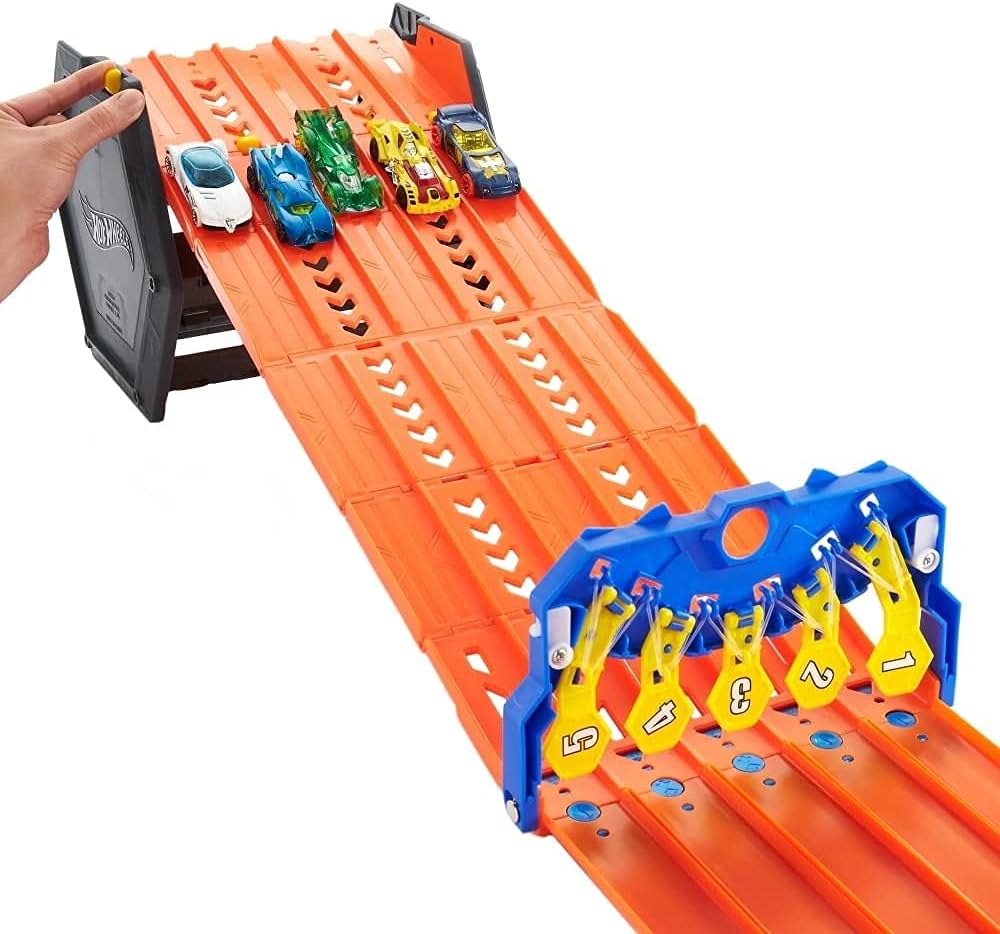 DieCast Toy Cars and Trucks Raceway Trackset with 2 Stickers k7