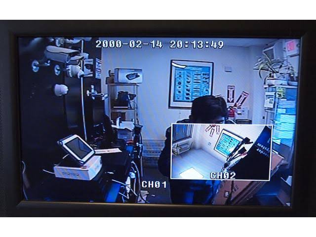 CCTV Security Camera System Video Splitter Quad Processor k7m