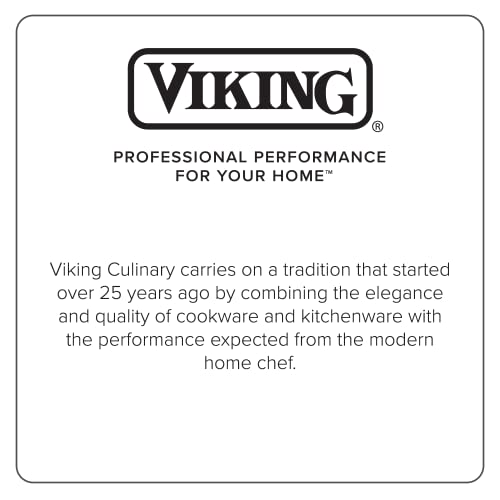 Viking Culinary 3-Ply Stainless Steel Cookware Set, 5 Piece, Induction Compatible X859