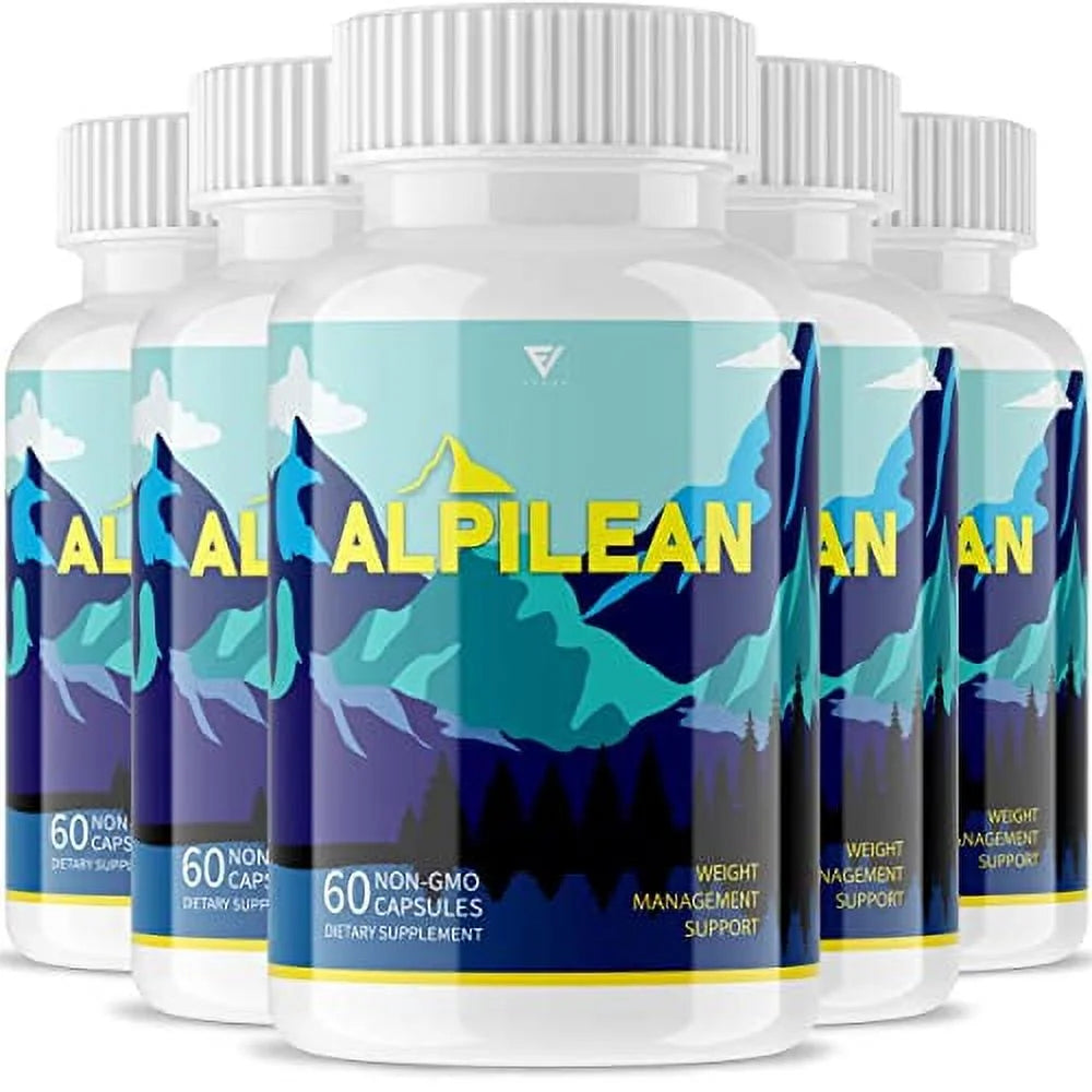 Alpilean Max Weight Loss Capsules Supplement, 300 Capsules E484956