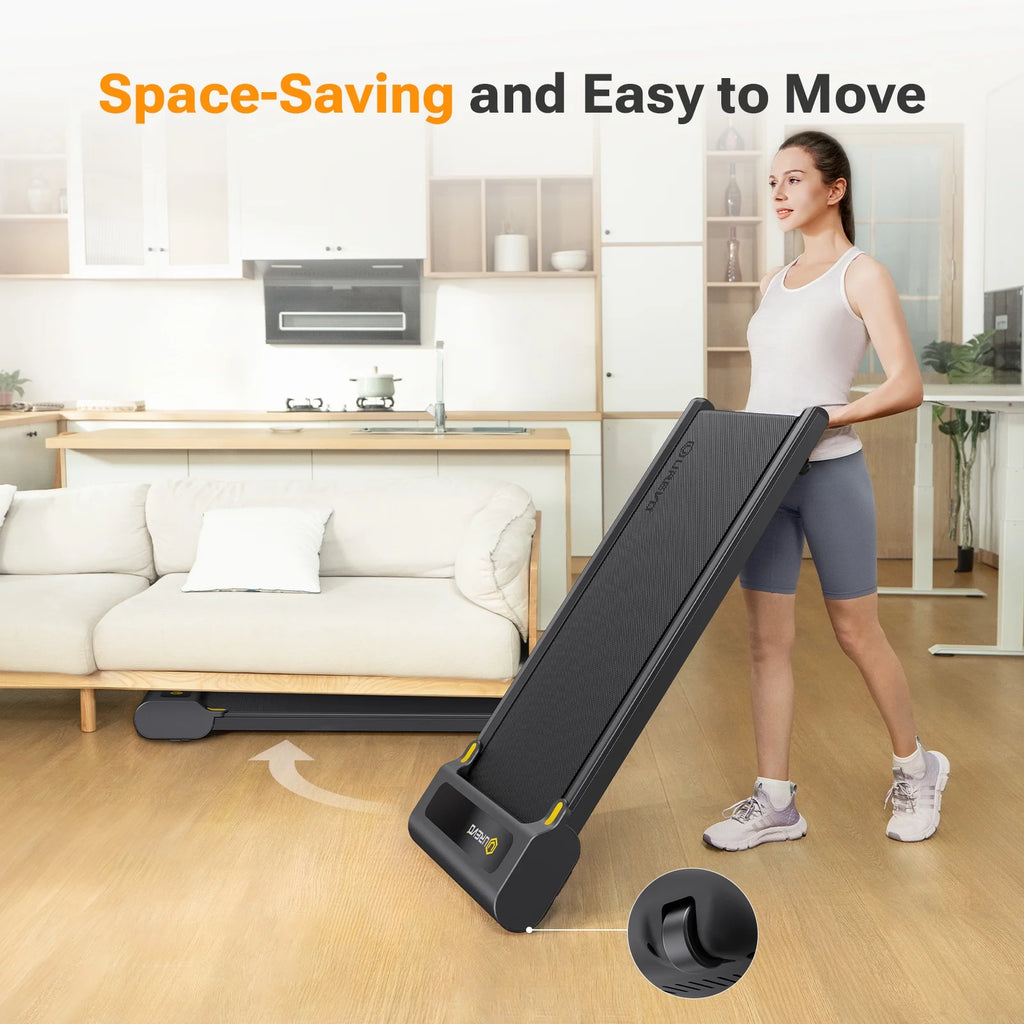 Walking Pad with Manual Incline Under Desk Treadmill7q