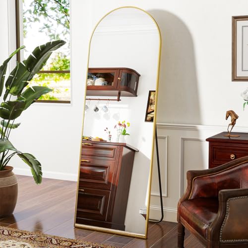 Arch Full Length Floor Mirror with Stand 7k