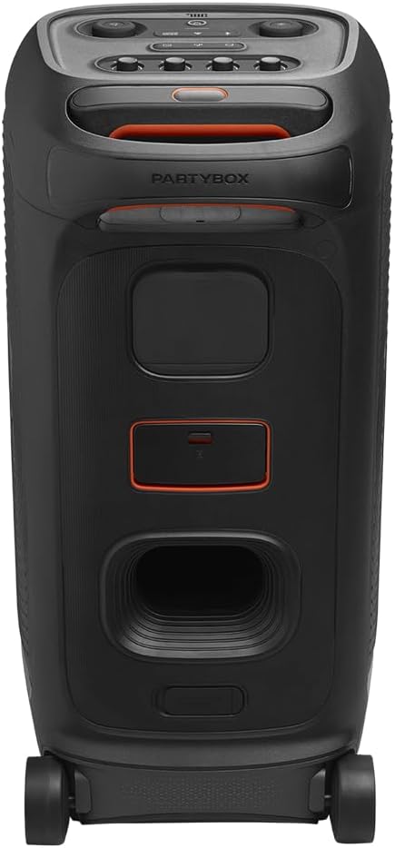 JBL PARTYBOX Stage 320 Portable Party Speaker with gSport Cargo Sleeve, Black P2381
