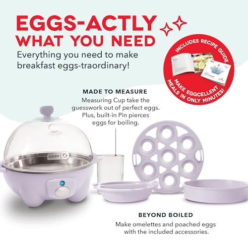 Egg Cooker 6 Capacity Electric Auto Shut Off Black a7