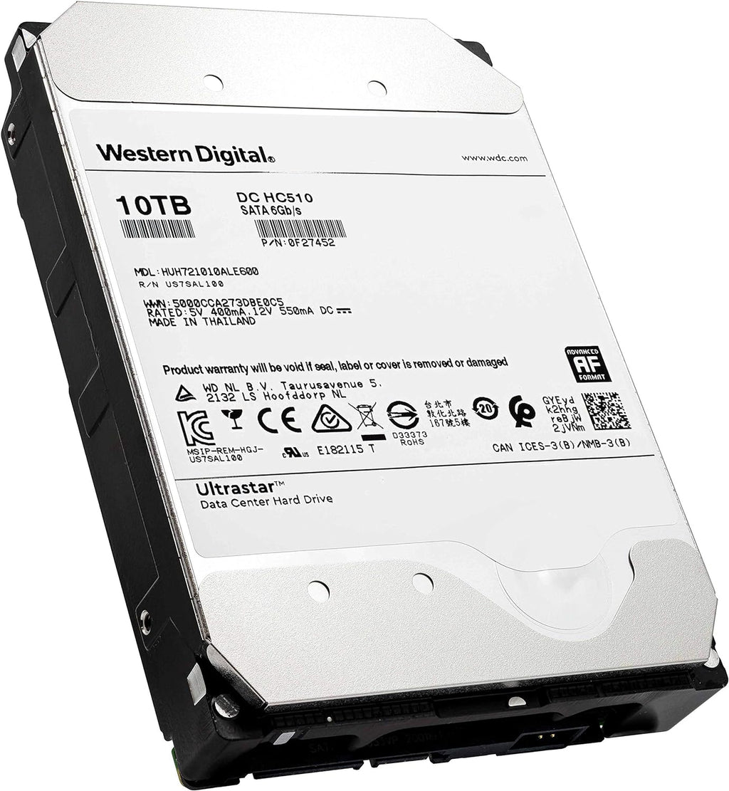 10TB 7200RPM SATA Enterprise Hard Drive 3.5in Renewed q7