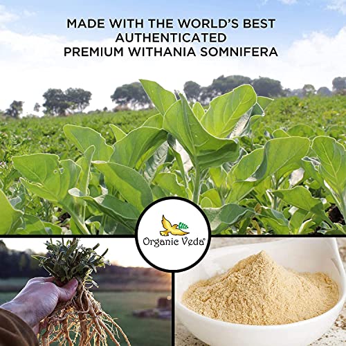 Ashwagandha Root Powder 16oz Pure Natural Supplement q7