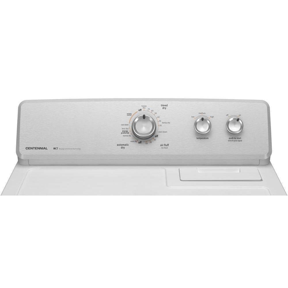 Dryer with Wrinkle Control White a7