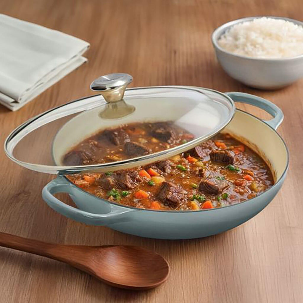 Le Creuset Buffet Casserole with Glass Lid, 3.5 qt, Sea Salt H16249