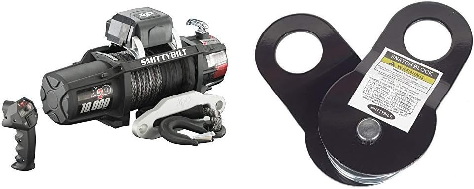 Waterproof Synthetic Rope Winch 12000 lb a7