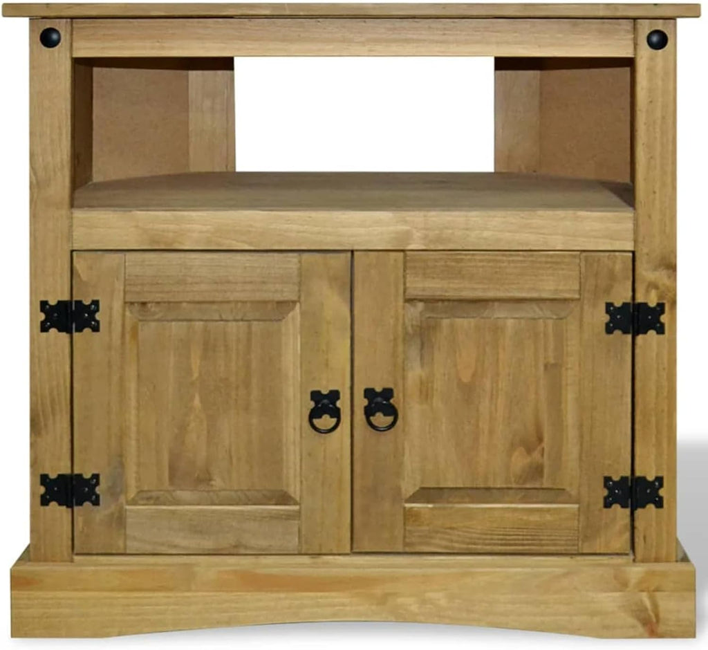 BaraSh Console Table Entryway Table Mexican Pine 31.5"x16.9"x30.7" B778555