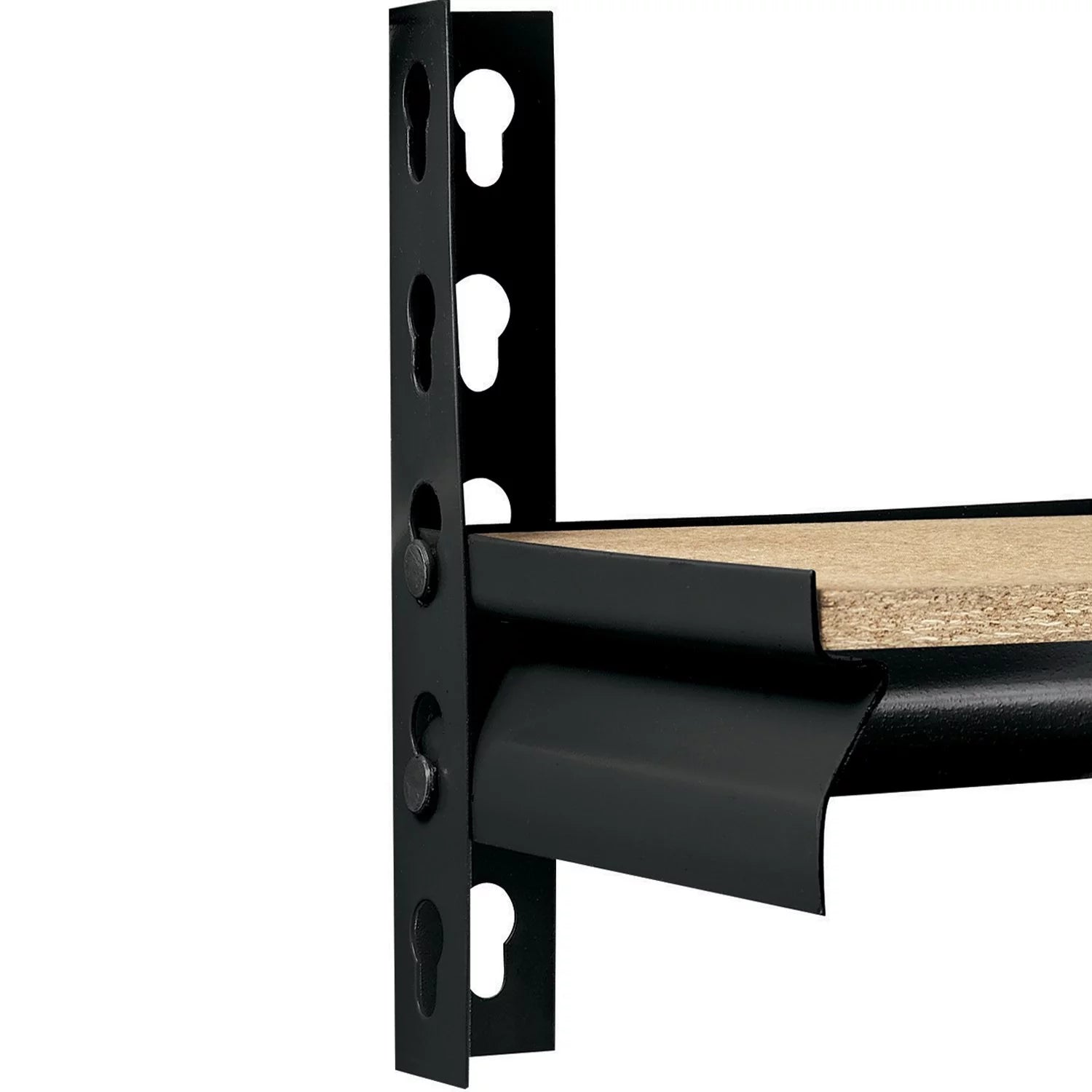 Muscle Rack 48"W x 18"D x 72"H 5-Tier Steel Shelving, Black M982159