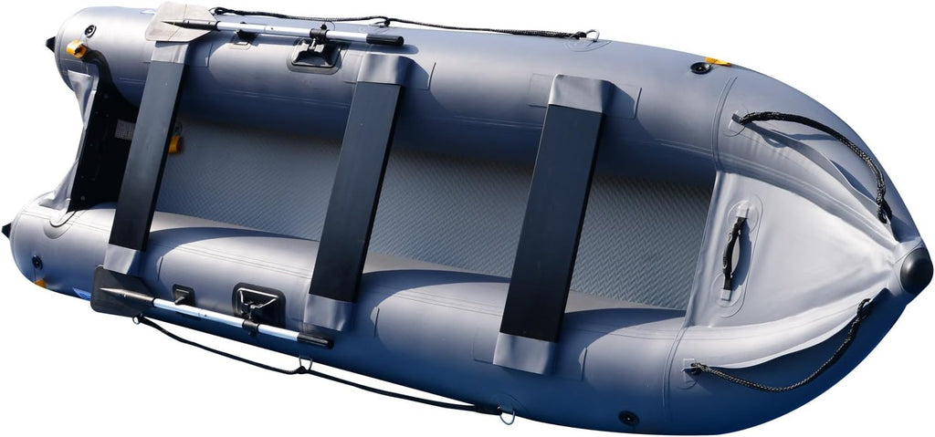 BRIS 14.1ft Inflatable Boat 3 Person Kayak Canoe W13638
