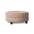 Wayfair Custom Upholstery James Cocktail Ottoman Body Fabric: Sunbrella Cast Petal