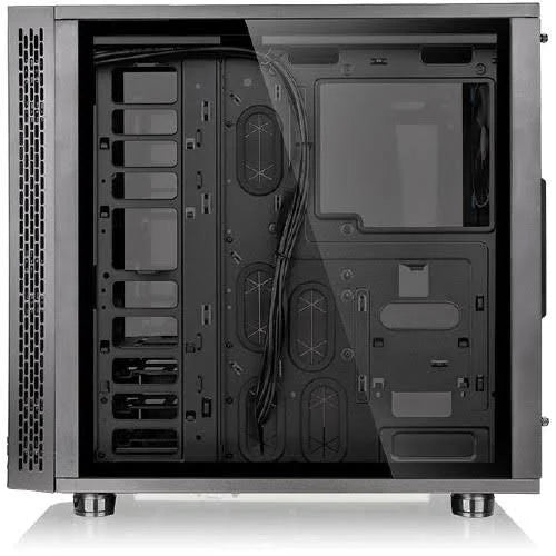 Mid Tower PC Case with Tempered Glass a7