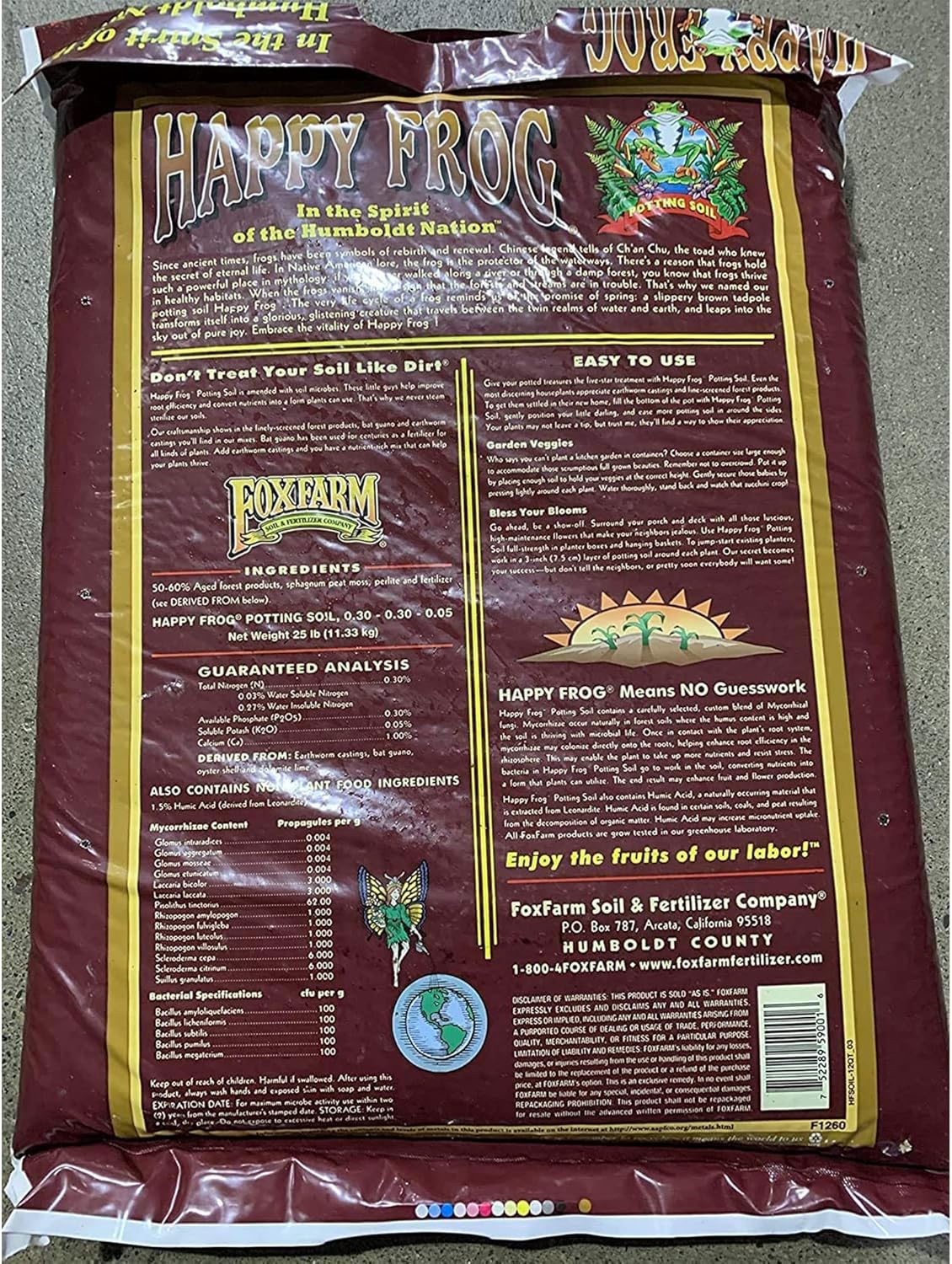 FoxFarm Ocean Forest Organic Potting Soil for Indoor Outdoor Gardens 4 Pack k7
