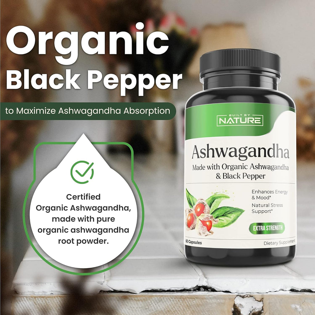 Ashwagandha with Black Pepper Capsules for Stress & Focus Support a7