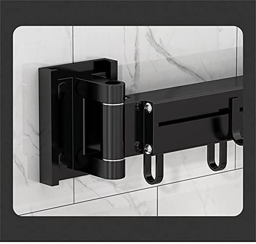 KK5 Clothes Hanger Aluminium Folding Wall Mounted Drying Rack B4991