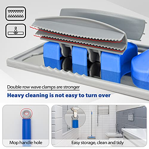 Microfiber Hardwood Floor Mop with 5 Reusable Washable Pads, Wet or Dry Cleaning a7k