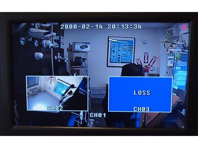 CCTV Security Camera System Video Splitter Quad Processor k7m