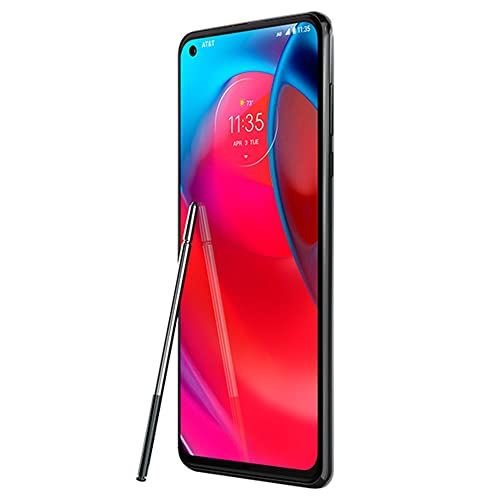 Motorola Moto G Stylus 5G 2021, GSM Unlocked, 4/128GB, Cosmic Emerald (Renewed) B253737