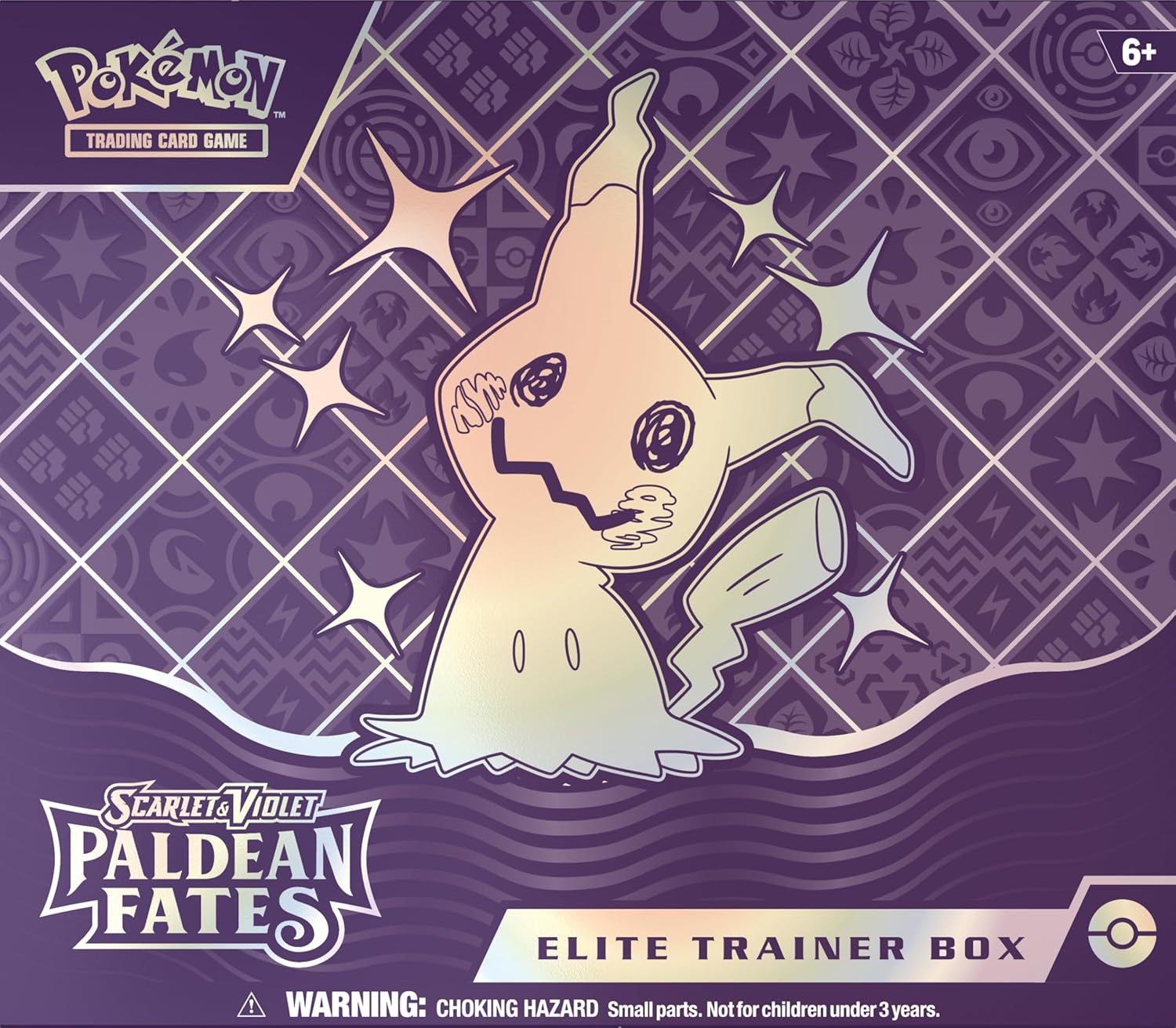 Pokemon TCG Scarlet and Violet Paldean Fates Elite Trainer Box M406810