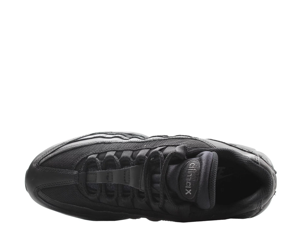 Men's Air Max 95 Running Shoes Black Grey k7