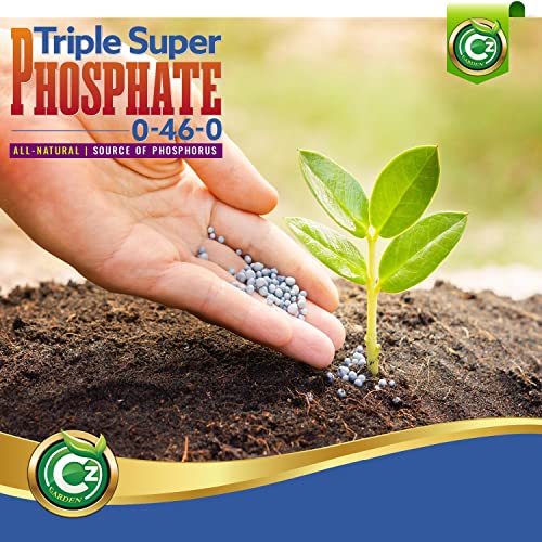 Triple Super Phosphate 0-46-0 Fertilizer for Plants and Flower Gardens a7k