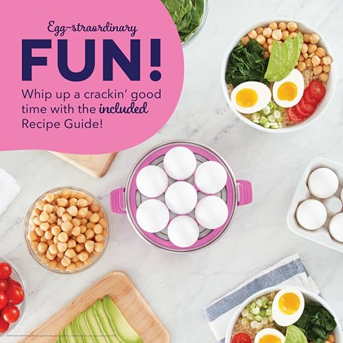 Egg Cooker 6 Capacity Electric Auto Shut Off Black a7