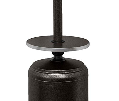Tall Patio Heater Hammered Bronze Finish k7p