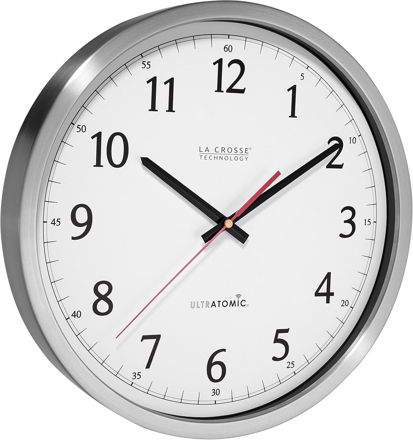 Analog Stainless Steel Wall Clock k7m
