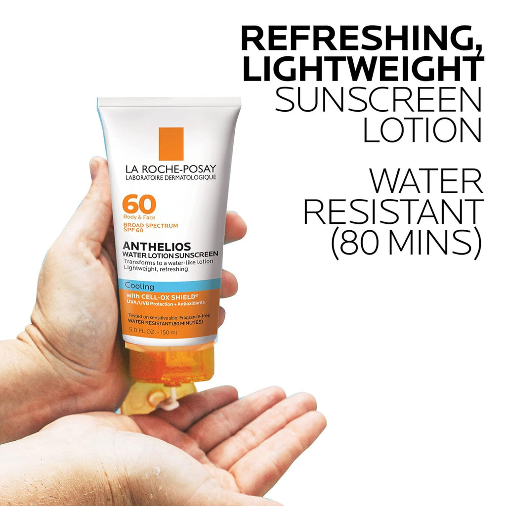 Cooling Water Sunscreen Lotion SPF 60 for Face & Body a7
