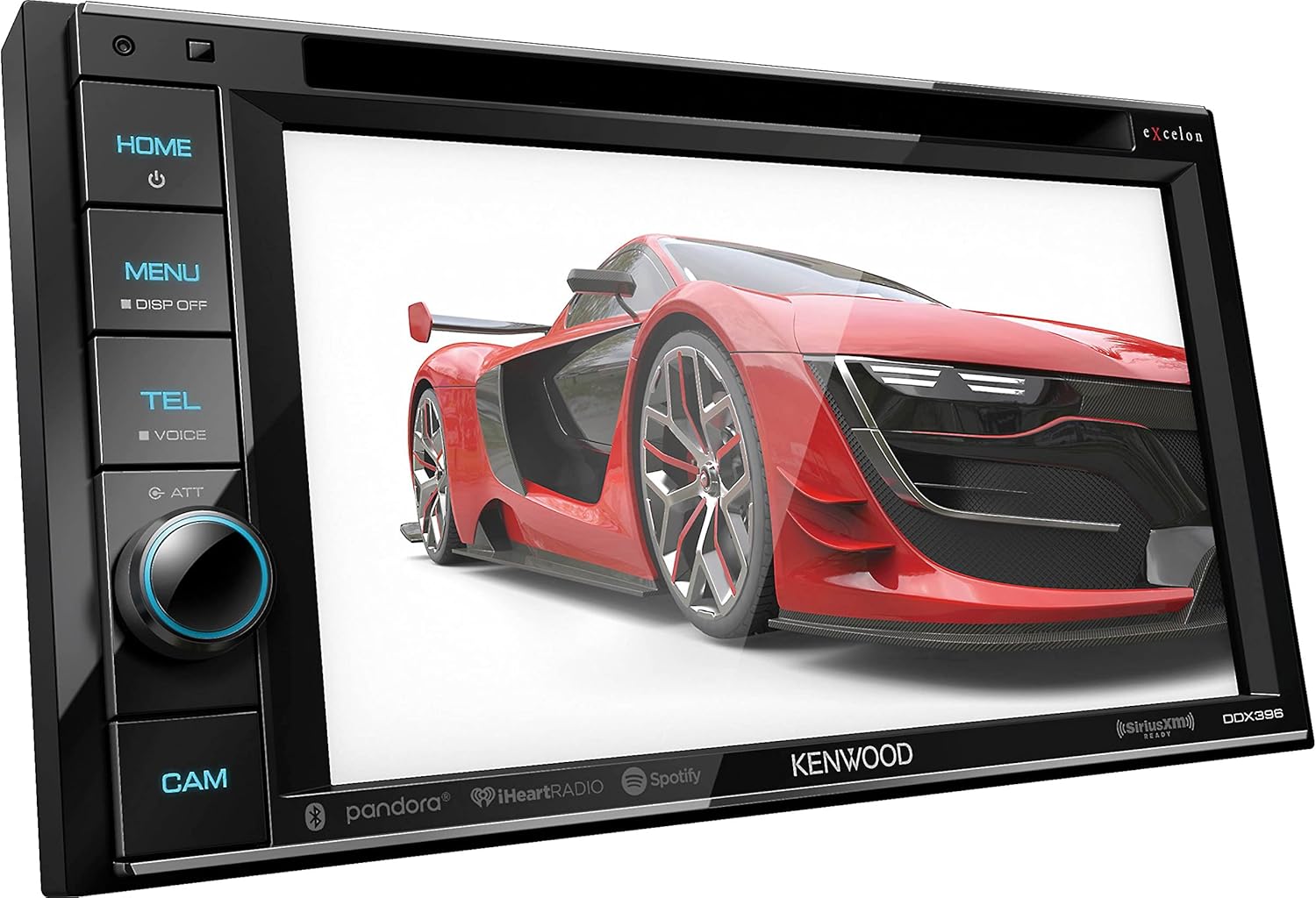 KENWOOD eXcelon DDX396BT Double DIN Car Stereo Receiver with 6.2" Touchscreen M625067