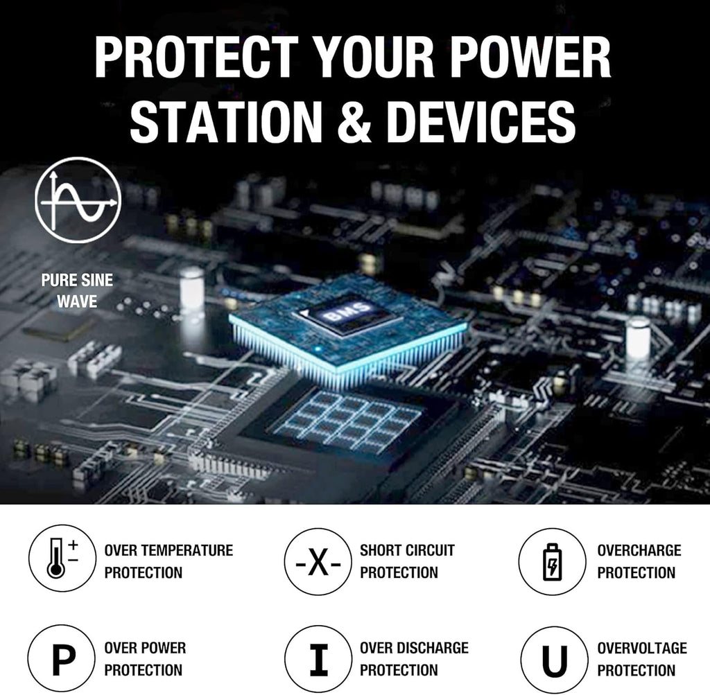 Portable Power Station 518Wh Solar Generator m7