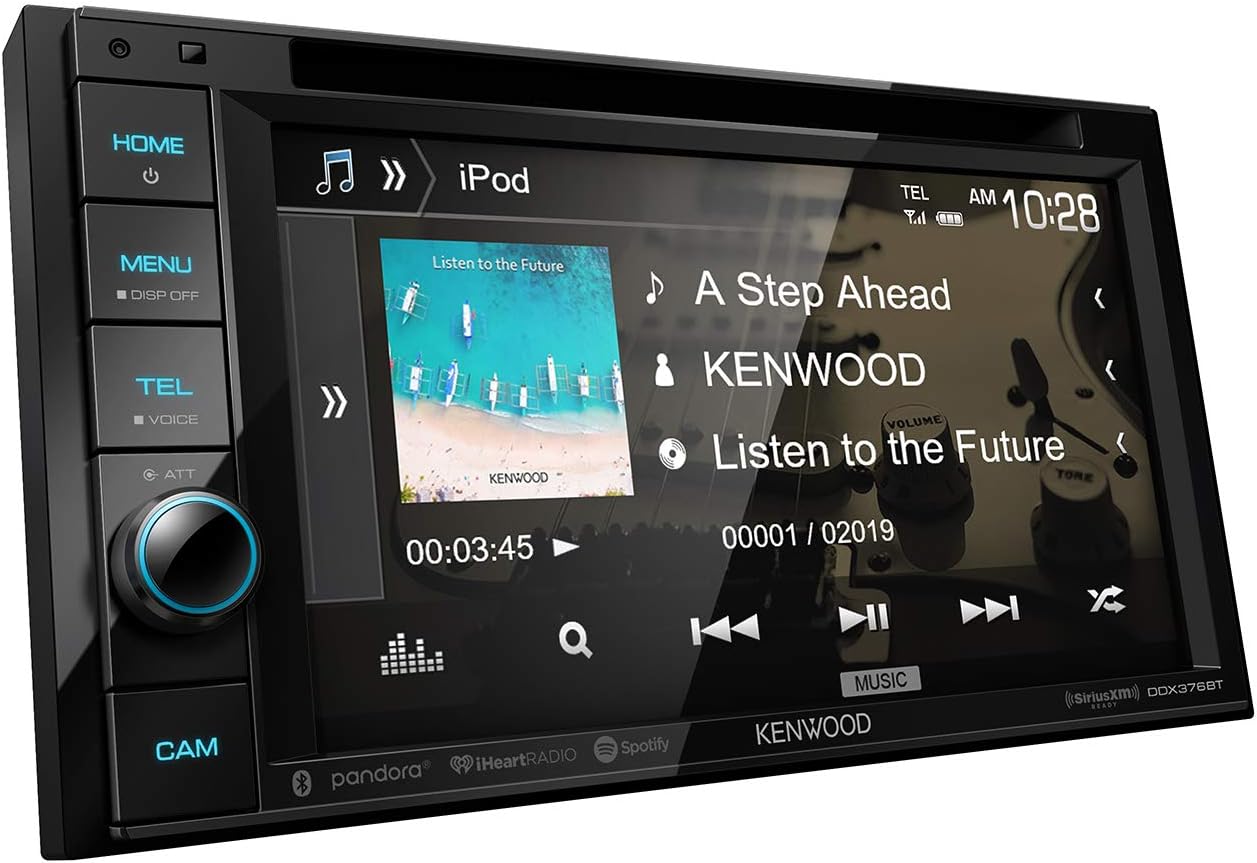 Kenwood DDX376BT 6.2" Car DVD Receiver with Bluetooth S61608