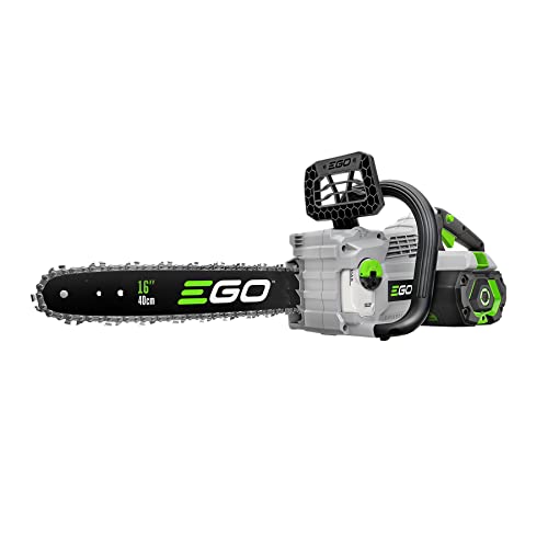 EGO Power+ 16-Inch 56-Volt Cordless Chainsaw Bundle with Bar Oil and Charger P606491