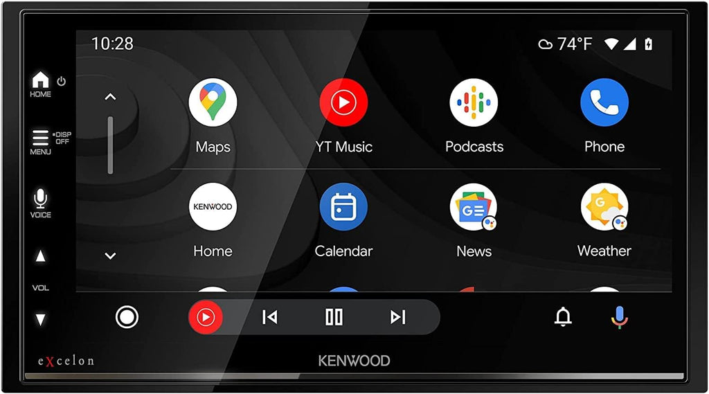 KENWOOD DMX709S eXcelon 6.95" Capacitive Touch Screen Car Stereo with CarPlay and Android Auto P8375