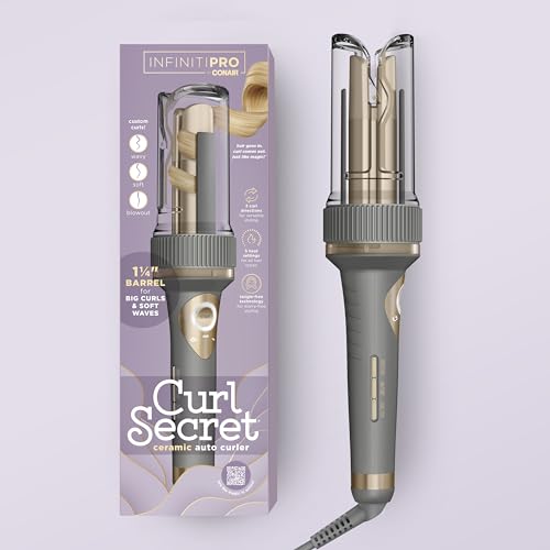 INFINITIPRO by CONAIR Curl Secret Automatic Curling Iron 1 1/4-inch Barrel O42405
