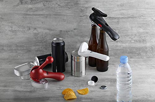 Kuhn Rikon 5-in-1 Multi-Purpose Jar, Bottle & Can Opener with Safety LidLifter P380949