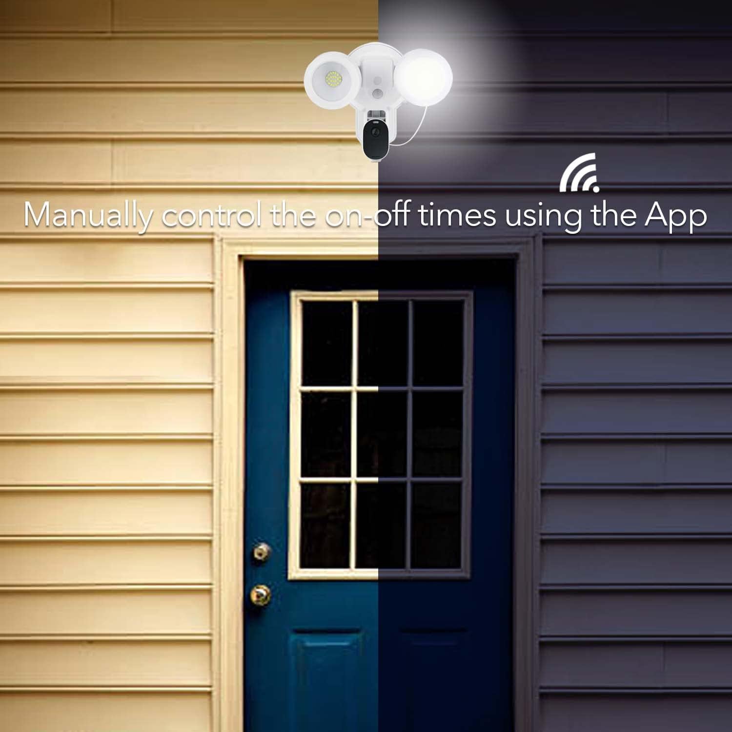 Wired Smart Flood Light with Motion Sensor and Timer Control k7m