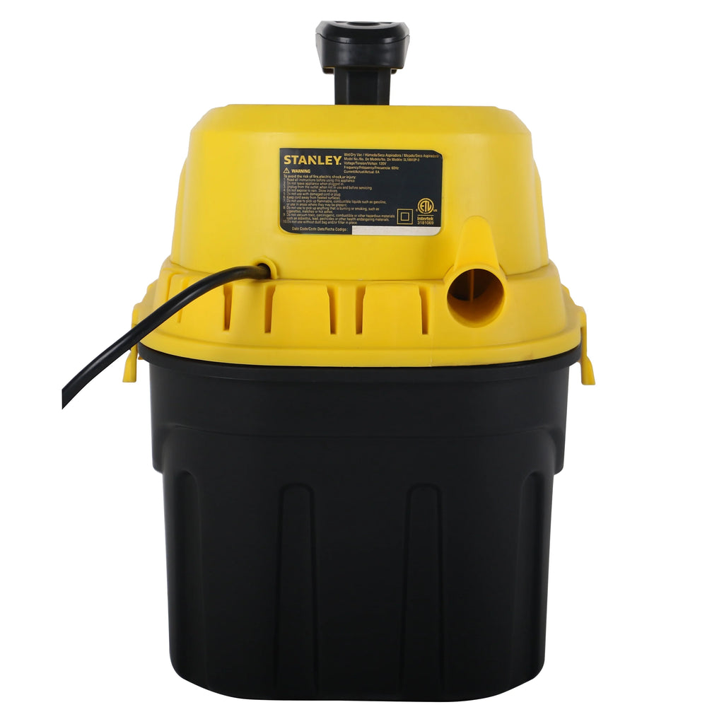 Stanley Black & Decker SL18910P-3 3 Gallon Wet Dry Vacuum, 3 Peak HP I4312