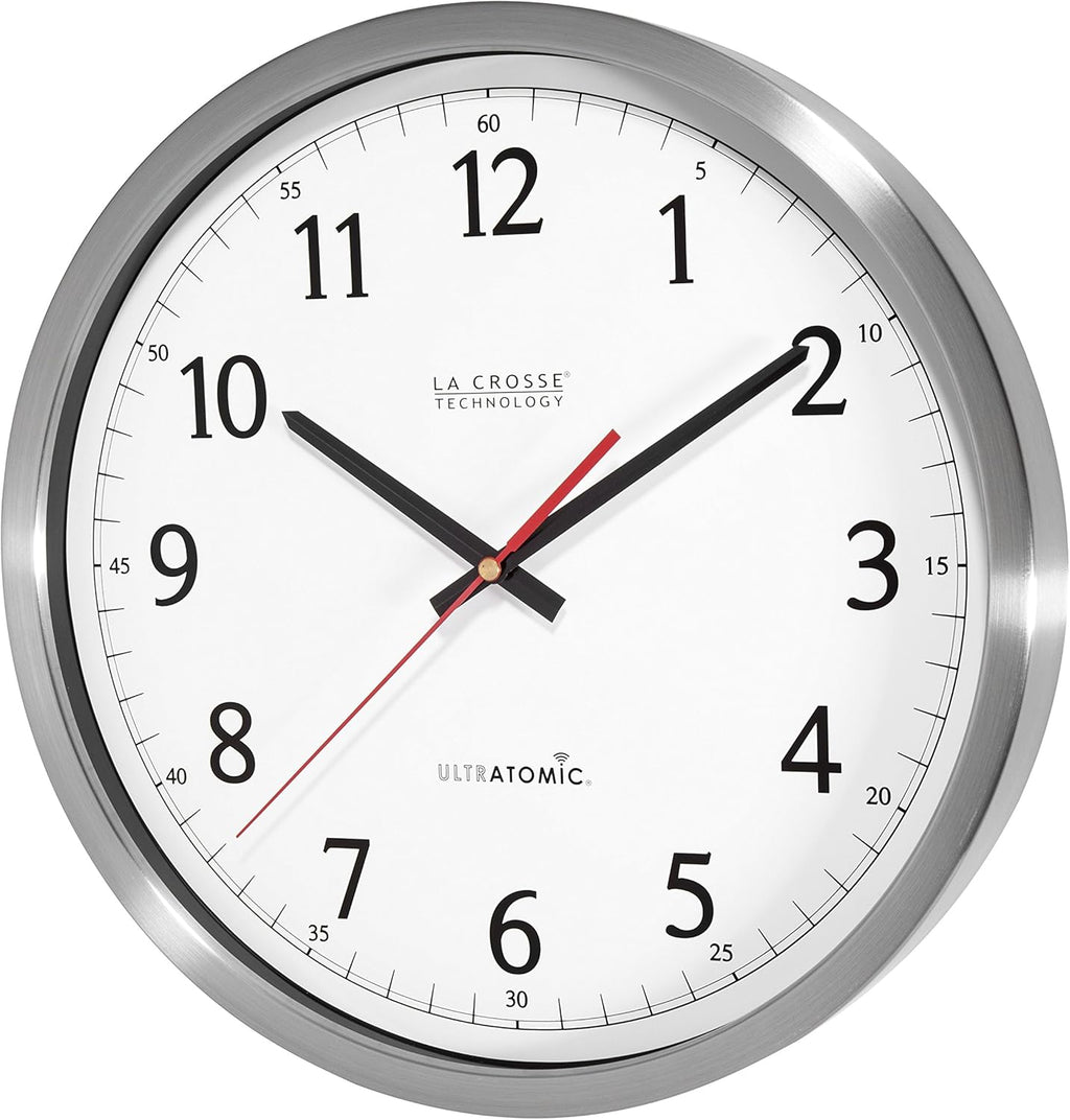 Analog Stainless Steel Wall Clock k7m