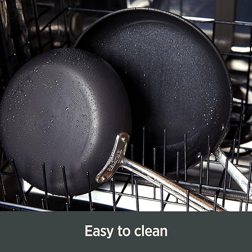 All-Clad Essentials Hard Anodized Nonstick Cookware Set 10 Piece F74812
