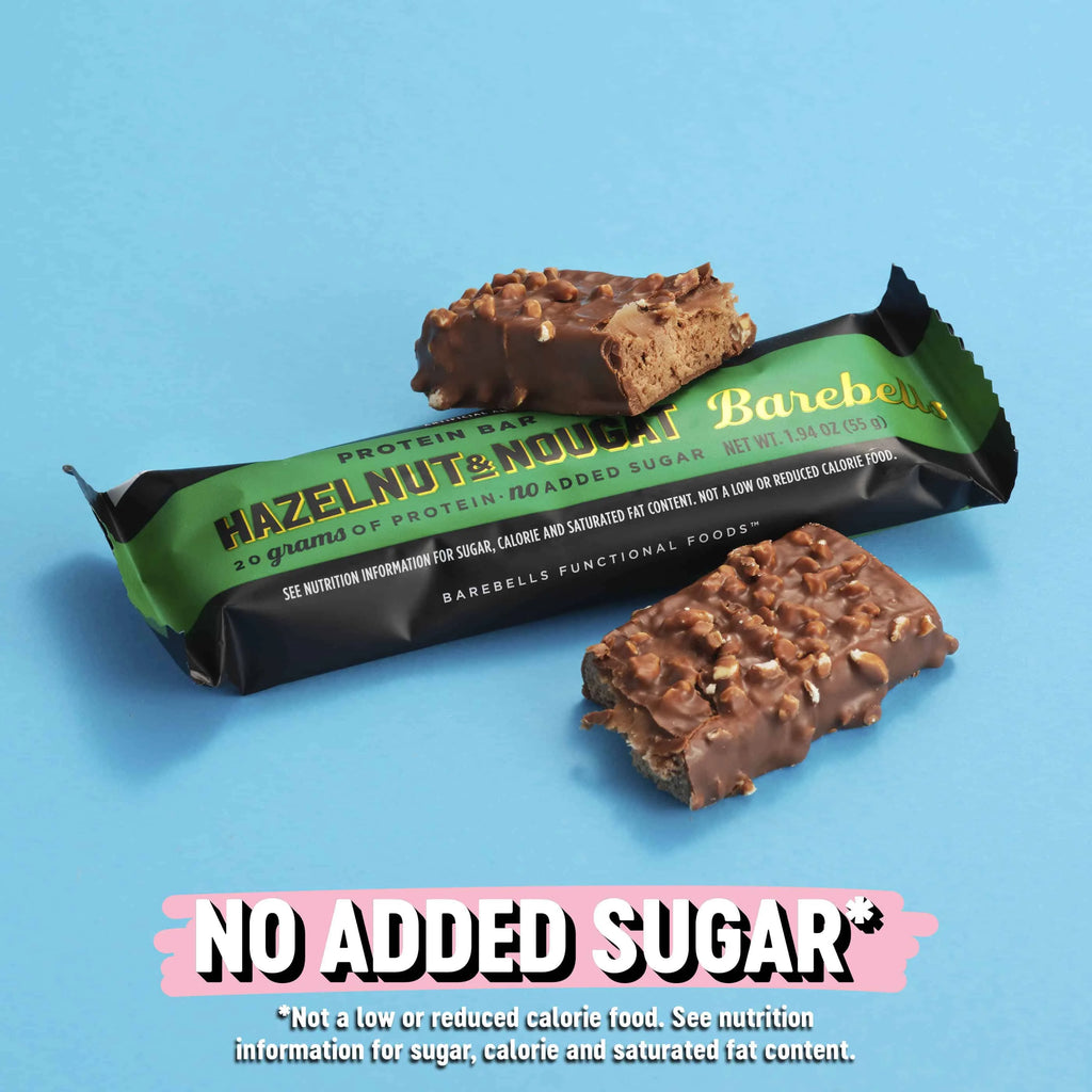 Barebells Protein Bars Hazelnut & Nougat, 12 Count, 20g Protein N29534