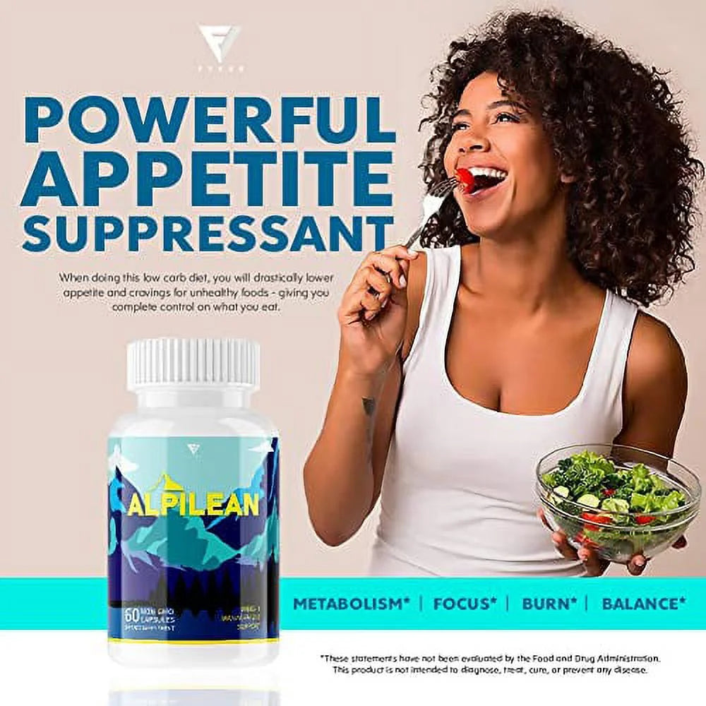Alpilean Max Weight Loss Capsules Supplement, 300 Capsules E484956