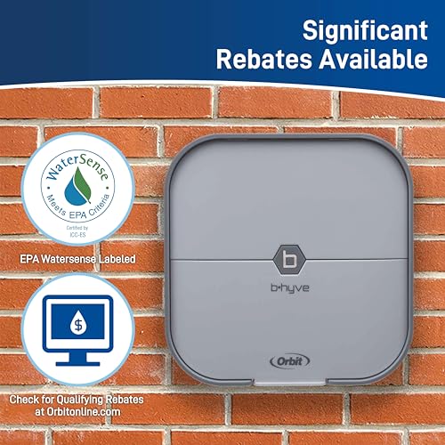 Smart Sprinkler Controller 4-Zone Gray k7