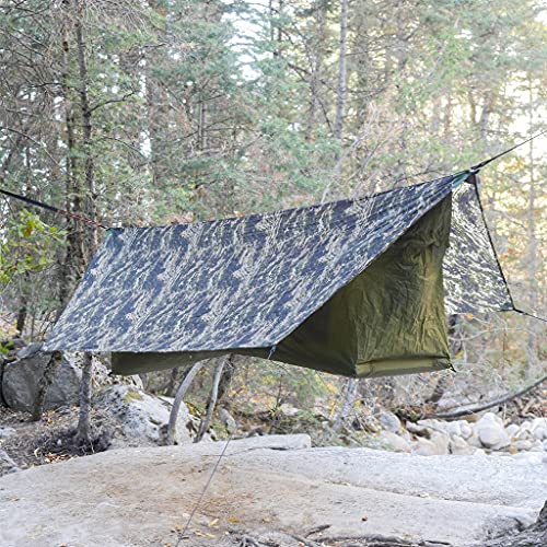 Haven Tents Lay Flat Hammock Tent with Mosquito Net, Insulated Pad and Rainfly M380
