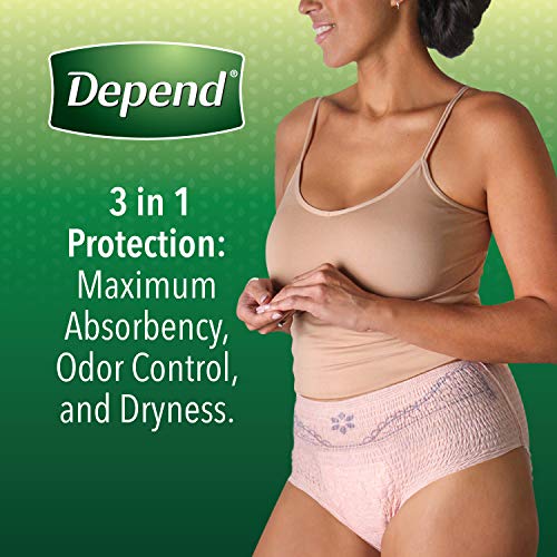 Disposable Incontinence Underwear for Women, Maximum Absorbency, Large, 52 Count a7