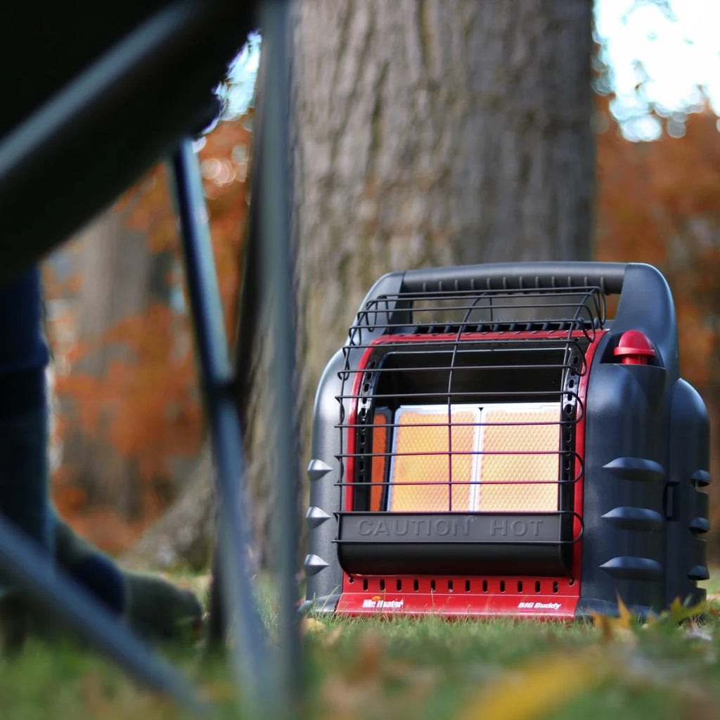 Mr. Heater Big Buddy Portable LP Gas Heater, 3 Heat Settings Q42715