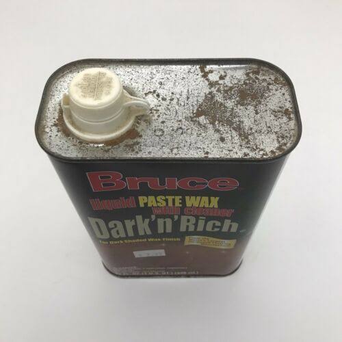 Hardwood Floor Liquid Paste Wax Cleaner Dark Rich Finish k7