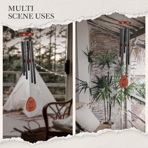 Sympathy Wind Chimes for Loss of Loved One Outdoor Garden Decor k7m